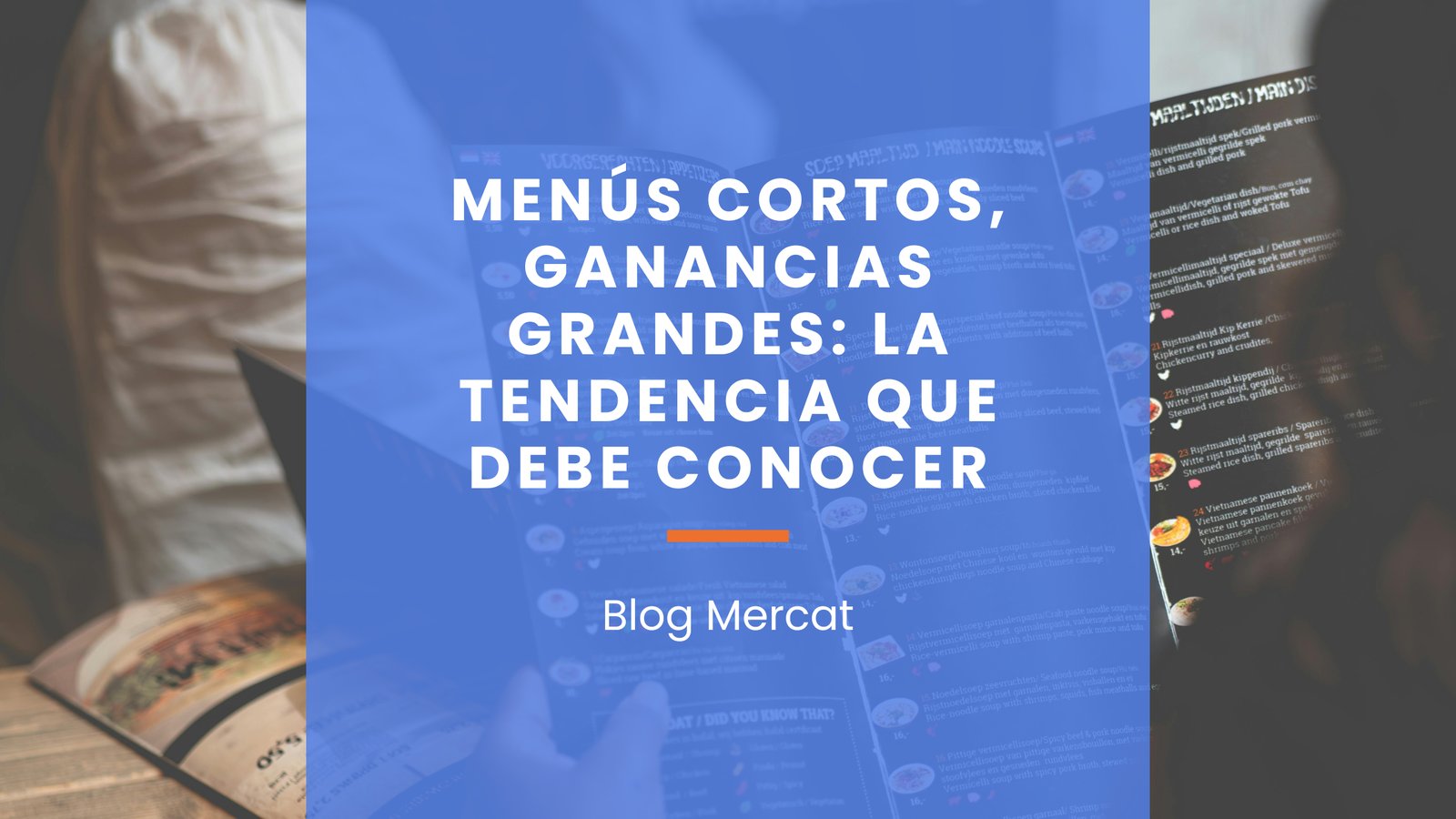 Menú cortos restaurantes 2026
